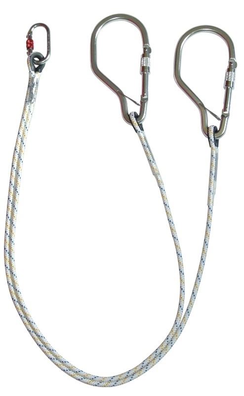 LONGE D’ASSUJETTISSEMENT Y, LONG 1,50 M. LONGE EN CORDE. CONNECT-CY AZ122 HARNAISPRO.