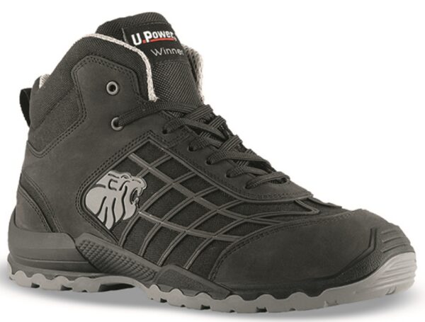 BASKET DE SECURITE MIXTE, JOGGING NOIR AERE ULTRA-SOUPLE, BOUT RECOUVERT - CE EN ISO 20345 S3 SRC - 38/47