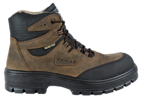 CHAUSSURE DE SECURITE MIXTE, MARRONS, GORE-TEX « TOUTES SAISONS », BOUT STARK - CE EN ISO 20345 S3 WR CI HI HRO SRC - 36/48