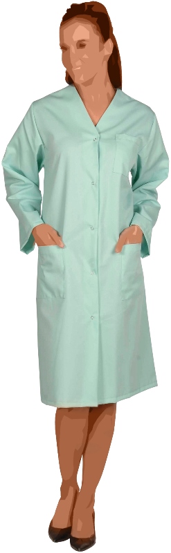 BLOUSE LISA PRESSIONS MANCHES TRANSFORMABLES. UNI 65% POLYESTER / 35% COTON. T36/38 A 60/62 - VERT NIL