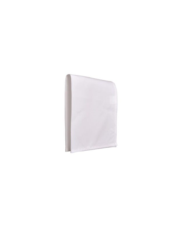 LITEAU. UNI COTON. DIMENSIONS 60 X 75 CM. TU - BLANC