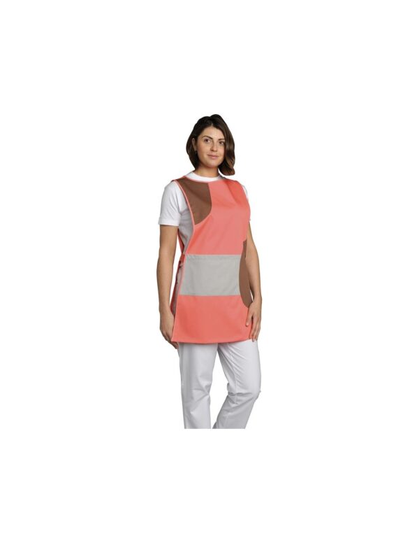 CHASUBLE MAELLE. PRESSIONS. UNI POLYESTER / COTON. TS A XXL - ABRICOT