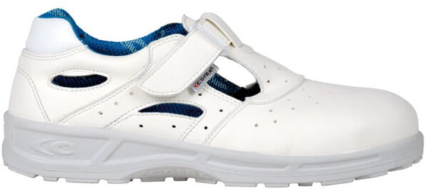 SANDALETTE DE SECURITE FEMME, BLANC, CHR - CE EN ISO 20345 S1 SRC - 35/42