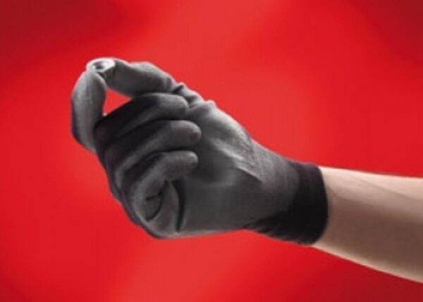GANT PRECISION, MANUTENTION FINE, POLYAMIDE TRICOTE 1 PIECE JAUGE 13 ENDUCTION PU NOIR, T7 A 11