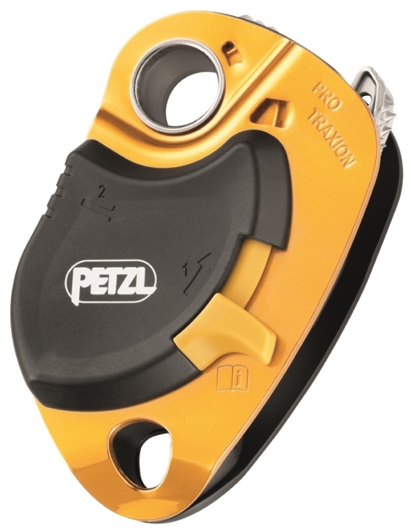 POULIE BLOQUEUR IMPERDABLE A HAUT RENDEMENT. PRO TRAXION PETZL.