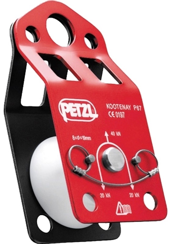 POULIE PASSE NŒUDS. KOOTENAY PETZL.