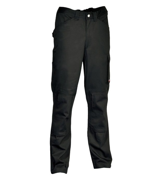 PANTALON POCHES GENOUX ACTIPRO. 100% COTON, 245 G/M². EN ISO 13688. TS À 4XL - NOIR