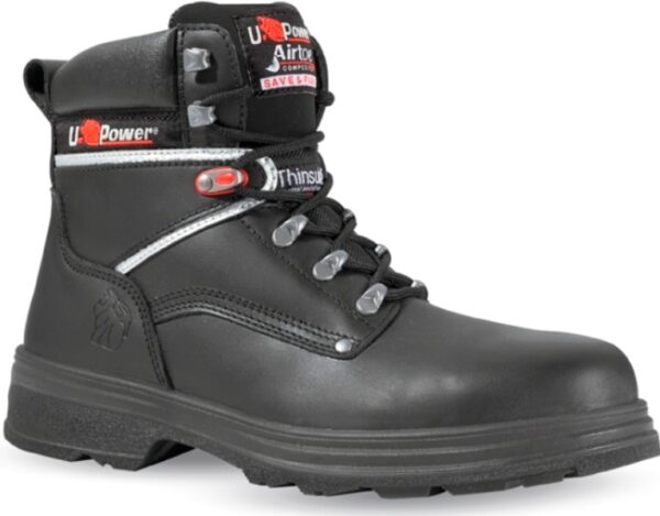 CHAUSSURE DE SECURITE HOMME, TOUT TERRAIN NOIR EXTREME HAUT CATER DOUBLURE THINSULATE - CE EN ISO 20345 S3 CI SRC