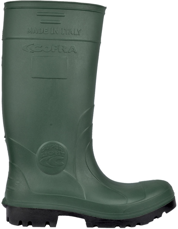 BOTTE DE SECURITE MIXTE, POLYVALENTE, VERT, RISQUES CHIMIQUES, ULTRA-LEGERE, FROID -25°C, ETANCHE - CE EN ISO 20345 S5 CI SRC - 36/48