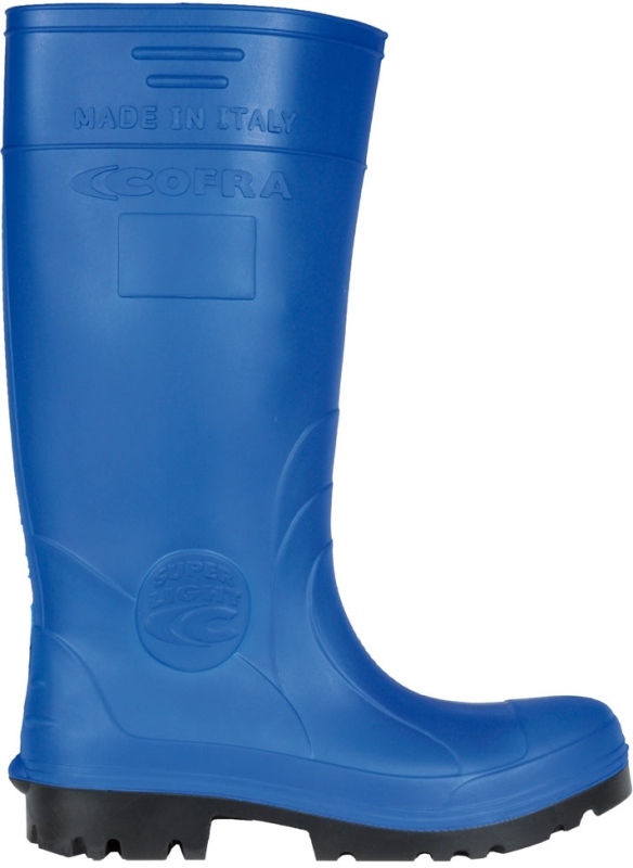 BOTTE DE SECURITE MIXTE, AGRO-ALIMENTAIRE, BLEU, ULTRA-LEGERE, FROID -25°C, ETANCHE - CE EN ISO 20345 S5 CI SRC - 36/48