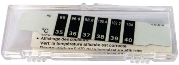 THERMOMÈTRE FRONTAL - Boîte cristal