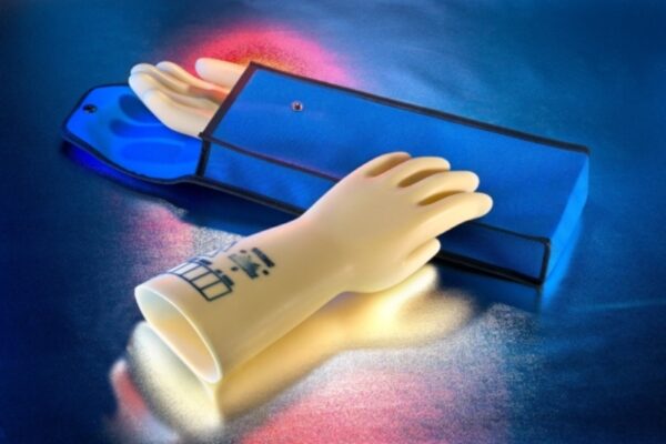 SACOCHE EN TOILE PVC POUR GANTS D’ELECTRICIEN