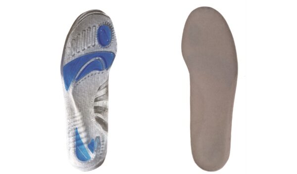 SEMELLE GEL ANTI-FATIGUE ET ANTI-VIBRATION - 37/42 ET 43/46 AJUSTABLE