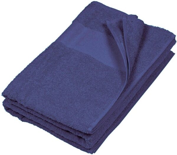 DRAP DE BAIN. COTON. DIMENSIONS 100 X 150 CM - MARINE