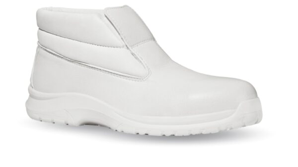 BOOTS DE SECURITE MIXTE,AGRO/LABO BLANC ADHERENCE - CE EN ISO 20345 S2 SRC - 35/47