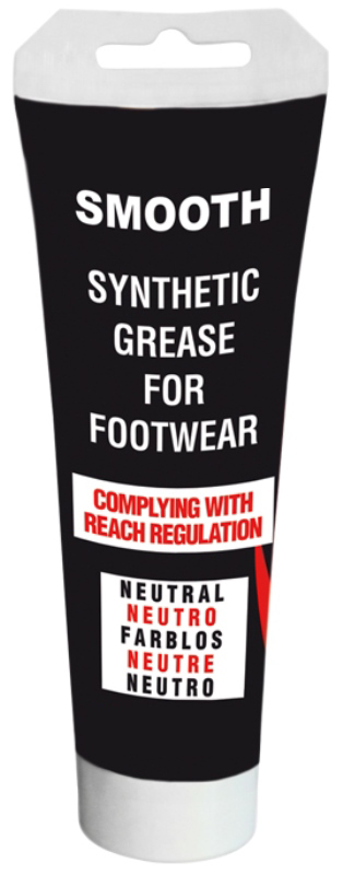 TUBE DE CIRAGE GRAISSE INCOLORE 100 ML, CONFORME REACH, POUR L’ENTRETIEN DU CUIR DE CHAUSSURES