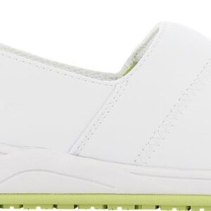 BALERINE FEMME PIED SENSIBLE, PARAMEDICAL/COLLECTIVITES VERT, ANTIDERAPANT - CE EN ISO 20347 O1 SRC ESD