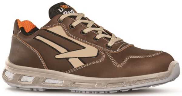 TENNIS DE SECURITE HOMME, INFINERGY MARRON ULTRA-SOUPLE - CE EN ISO 20345 S3 SRC