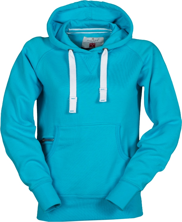 SWEAT FEMME 300 CAPUCHE ATLANTA LADY. 70% COTON / 30% POLYESTER, 300 G/M². TS À L - ATOLL