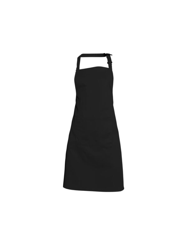 TABLIER ANDREA. UNI POLYESTER / COTON. DIMENSION 85 X 70 CM. TU - NOIR