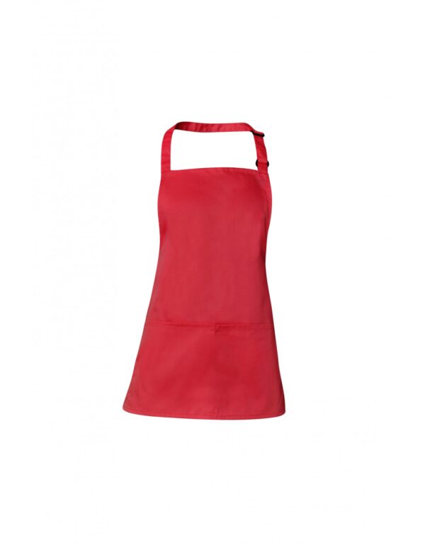 TABLIER ANDY. UNI POLYESTER / COTON. DIMENSION 60 X 70 CM. TU - ROUGE