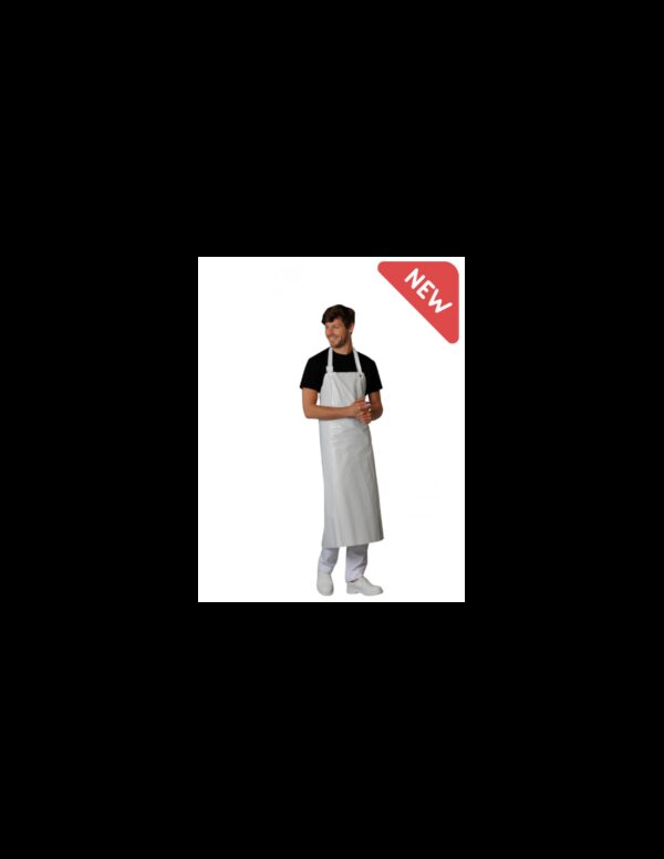 TABLIER AGRO PU. UNI POLYURETHANE. HAUTEUR 115 CM. TU - BLANC