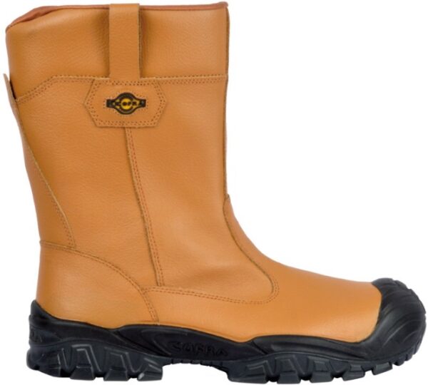 BOTTE DE SECURITE HOMME, TOUT TERRAIN MARRON NON FOURRE BOUT RECOUVERT - CE EN ISO 20345 S3 UK SRC - 39/48
