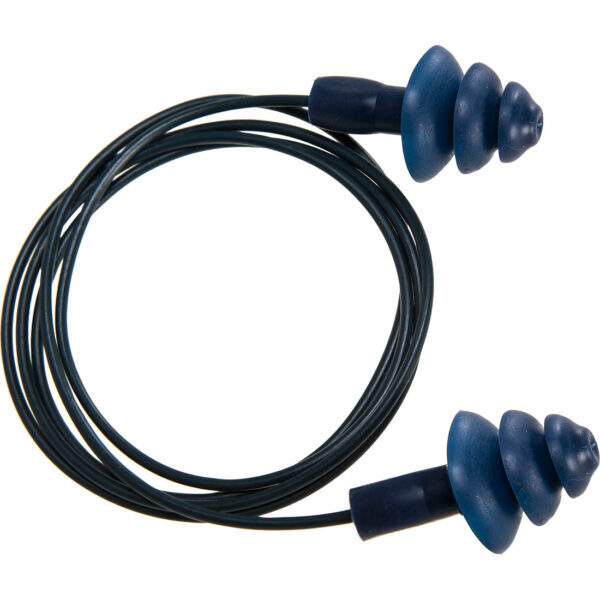 BOITE DE 50 PAIRES DE BOUCHONS ANTIBRUIT DETECTABLE AVEC CORDON 32DB - TPR
