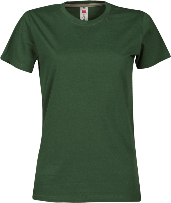 TEE-SHIRT FEMME 190 MANCHES COURTES. 100% COTON, 190 G/M². TXS À XL - VERT