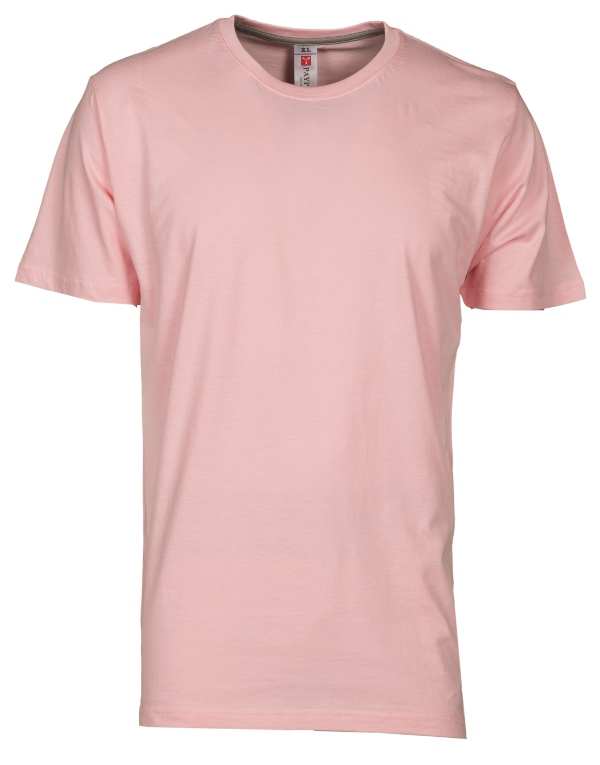 TEE-SHIRT HOMME 150 MANCHES COURTES. 100% COTON, 150 G/M². TXS À 3XL - ROSE