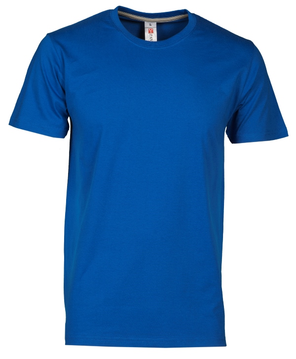 TEE-SHIRT HOMME 190 MANCHES COURTES. 100% COTON, 190 G/M². TS À 5XL - BLEU ROYAL
