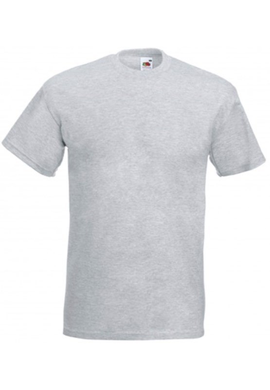 TEE-SHIRT HOMME 190 MANCHES COURTES SUNRISE. 100% COTON, 190 G/M². TS À 4XL - HEATHER GREY