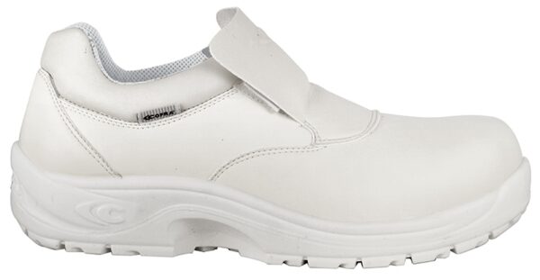 MOCASSIN DE SECURITE MIXTE, AGRO/LABO BLANC ADERMAX, METAL FREE - CE EN ISO 20345 S2 SRC