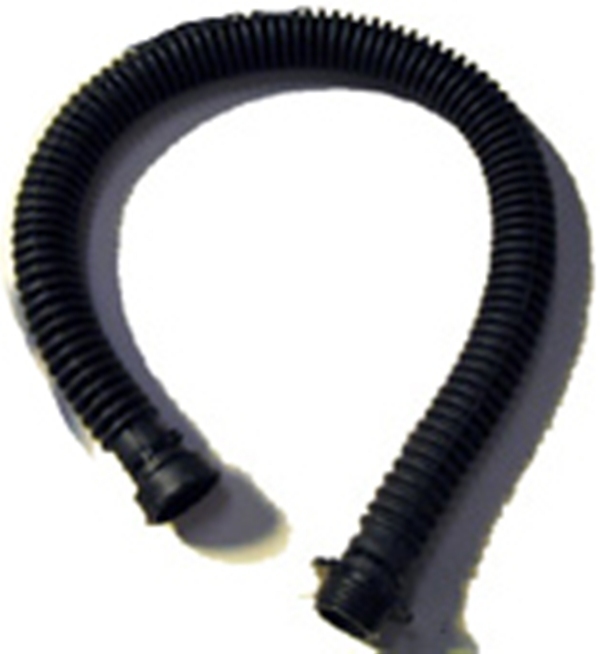 TUYAU ANNELE PAS DIN 40 MM, LONG 90 CM, POUR CARTOUCHE DEPORTEE