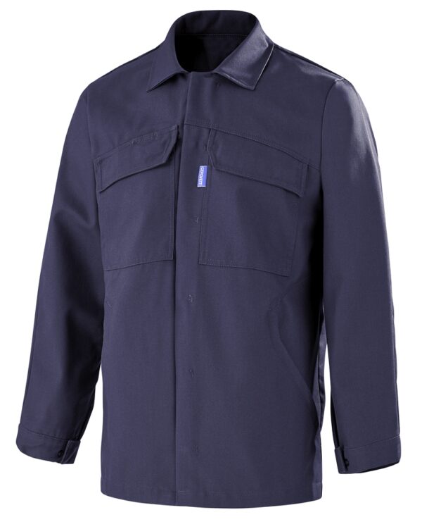 VESTE HOMME 100% METAL FREE KLINE. COTON / POLYESTER, 300 G/M². EN ISO 13688.T36/38 à 60/62 - MARINE