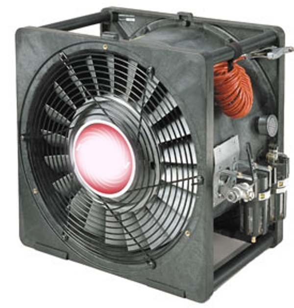 VENTILATEUR EXTRACTEUR PORTABLE DIAM 40 CM ANTI-STATIQUE - PNEUMATIQUE (CATEC)