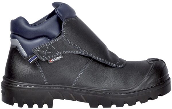 CHAUSSURE DE SECURITE HOMME, SOUDEUR HRO, NOIR, BOUT RECOUVERT - CE EN ISO 20345 S3 HI CI HRO SRC - 39/48